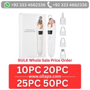 5 in 1 Blackhead Remover Pore Vacuum Electric Facial Cleaner Acne WhiteHead, blackhead machine With 3 Suction Power 5 Probes for Women & Men Buy Whole Sale Bulk Price Call/WhatsApp: +92 333 4662336